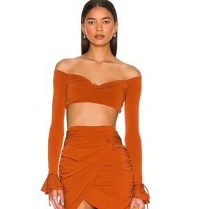 Majorelle Destiny Top in Mahogany Brown NWOT Size Small